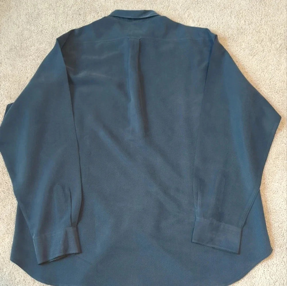 TED BAKER London Men's Size 6 Casual Shirt 60% Polynosic/40% Polyester Button - Picture 8 of 11